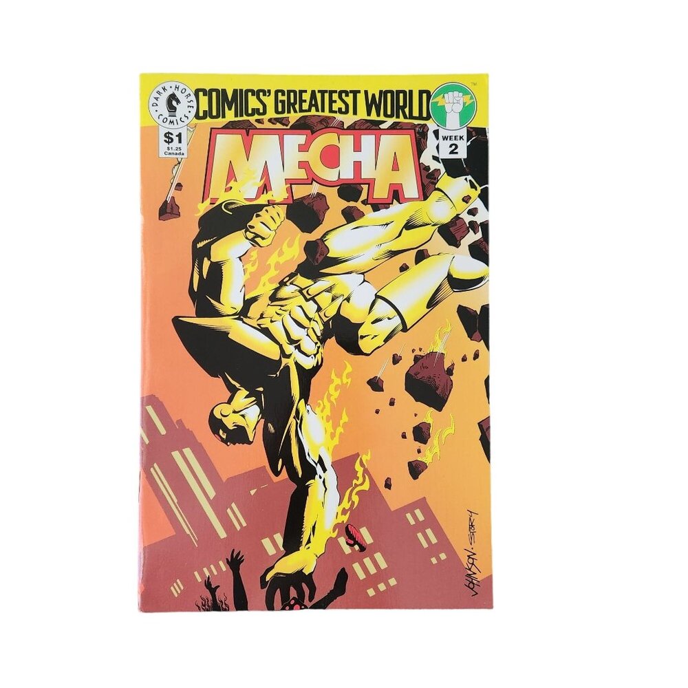 Dark Horse Mecha Week 2 1994 Comic Book Collector Bagged Boarded